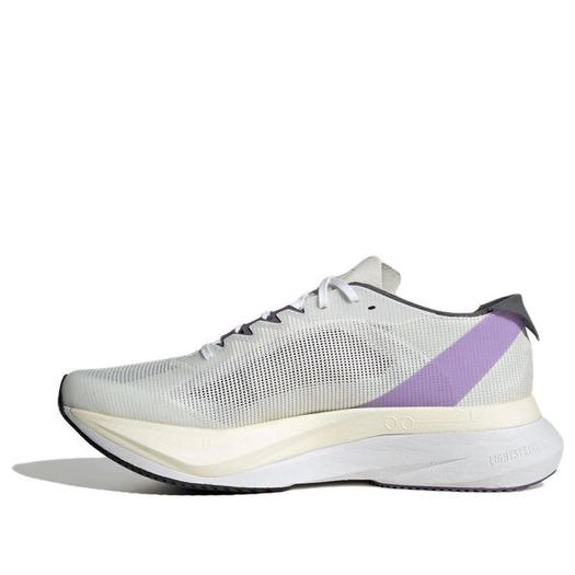 Кроссовки (WMNS) Adidas Adizero Boston 12 Running Shoes 'Cloud White Purple', белый