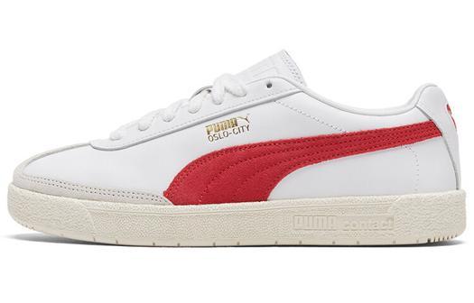 Кроссовки Puma Oslo-City Skate Unisex, белый/красный