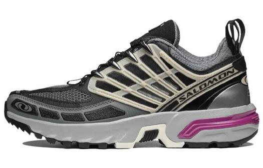 Кроссовки Salomon ACS Pro Advanced, серый/черный/фиолетовый