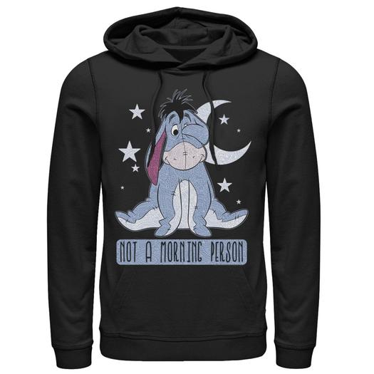 Мужская толстовка с капюшоном Disney Winnie The Pooh Eeyore Not A Morning Person Licensed Character