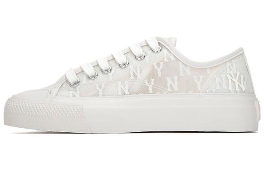 Кроссовки MLB Playball Skateboard Shoes Unisex Low-Top Ivory White