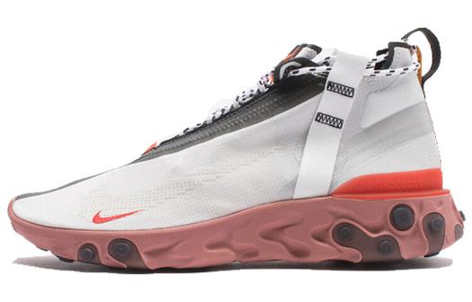 Кроссовки Nike React Runner Mid Wr Ispa, белый/светло-малиновый