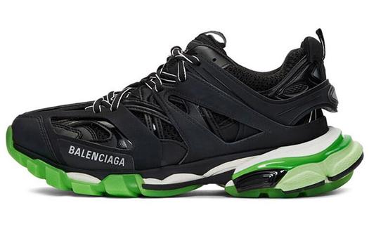Кроссовки Balenciaga Track 1.0 Chunky Male, Черный/Белый/Зеленый