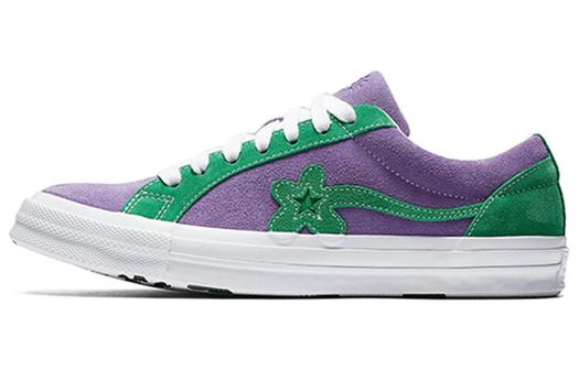 Кроссовки Converse One Star Ox Tyler The Creator Golf Le Fleur Purple Green