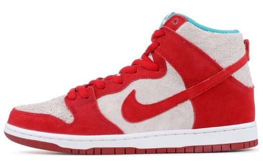 Кроссовки Nike Sb Dunk High Dr. Seuss, красный/белый