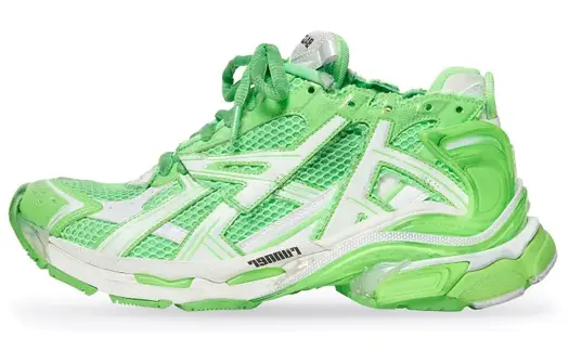 Кроссовки Balenciaga Runner Lifestyle, зеленый/белый