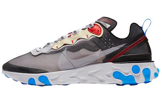 Кроссовки Nike React Element 87, темно-серый/синий