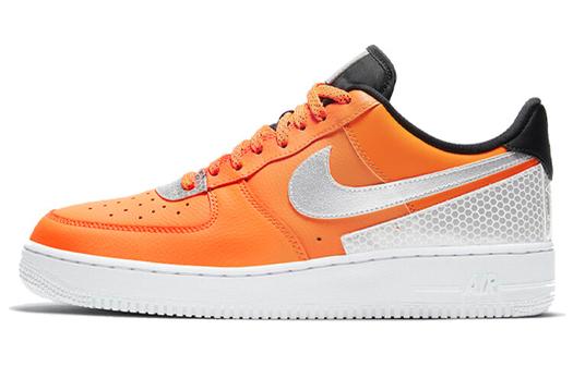 Кроссовки Nike Air Force 1 Low 3M Total Orange