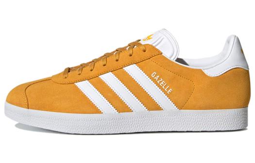 Кроссовки Adidas Originals Gazelle Skateboarding Unisex, темно-желтый/белый