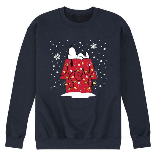 Мужской свитшот Peanuts Snoopy Snowing Licensed Character