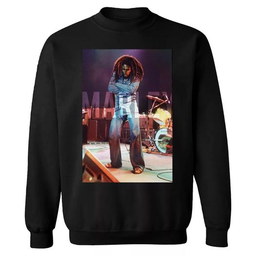 Мужской свитшот Bob Marley Arms Crossed Stage Licensed Character