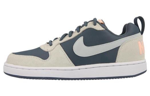 Кроссовки Nike Court Borough Low Premium, бежевый/синий
