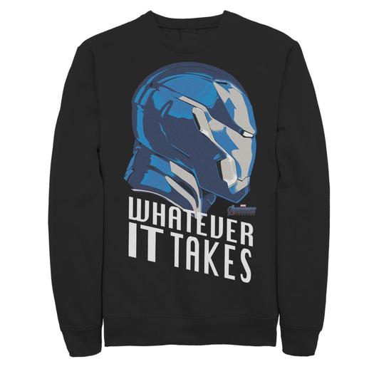 Мужской свитшот Marvel Avengers Endgame Iron Man «Во что бы то ни стало» Licensed Character