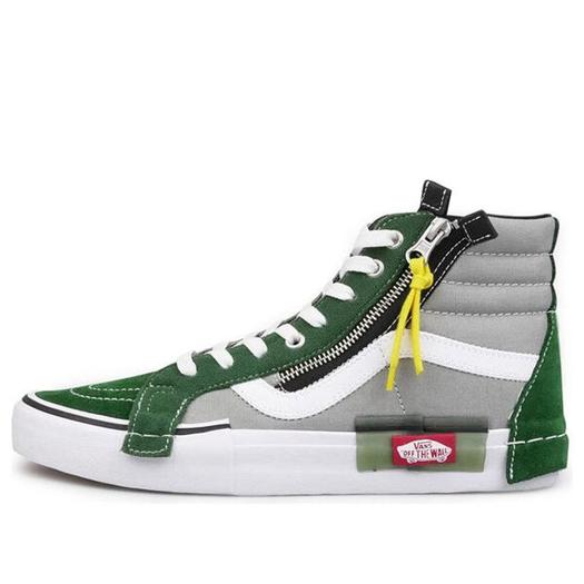 Кроссовки Vans FLORALS SK8-HI REISSUE CAP SHOES Green, зеленый