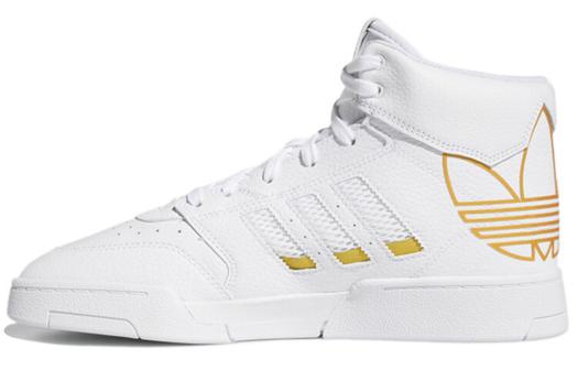 Кроссовки Drop Step Adidas Originals Xl 'White Metallic Gold'