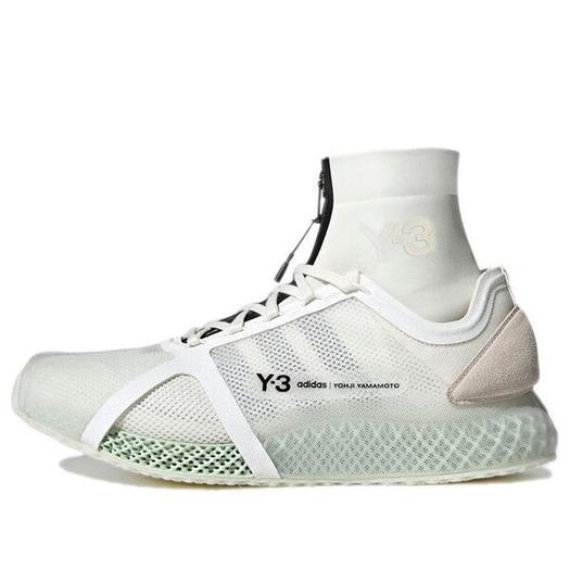 Кроссовки adidas Y-3 Runner 4D IOW Mid 'Core White', белый