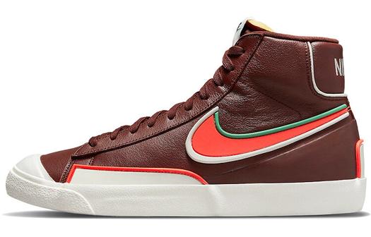 Кроссовки Nike Blazer Mid 77 Infinite, бордовый/красный