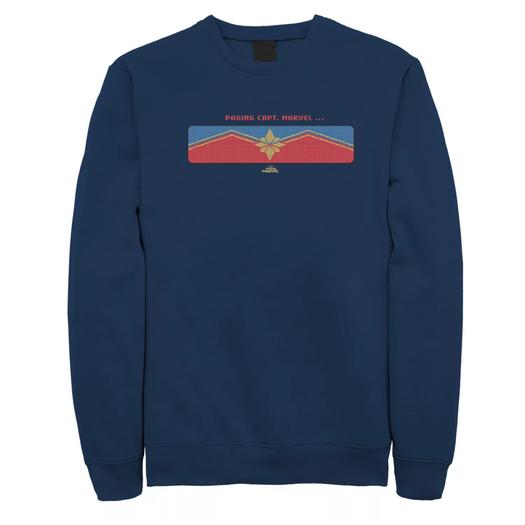 Мужской свитшот Captain Marvel Get the Message Licensed Character