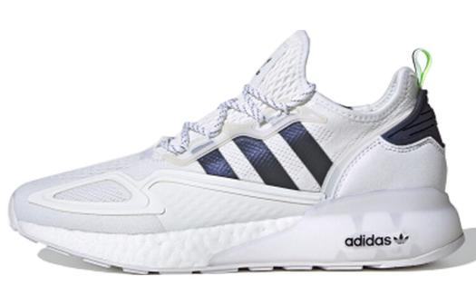 Кроссовки Adidas Originals Zx 2K Boost White Iridescent Core Black