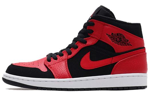 Кроссовки JORDAN 1 Mid Reverse Bred