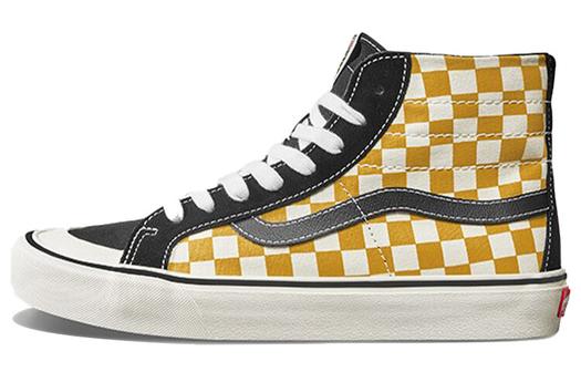 Кроссовки Vans SK8-HI 'Black Yellow White'