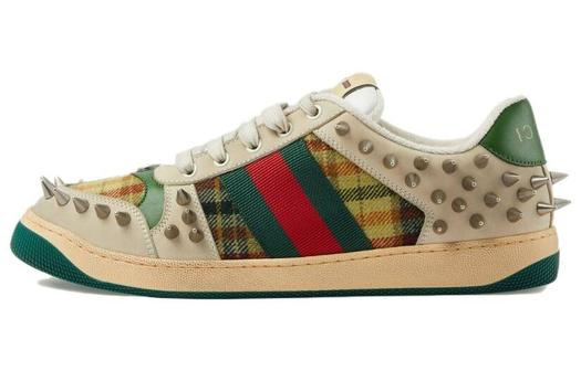 Кроссовки для скейтбординга Gucci Screener, низкие, с плоской подошвой