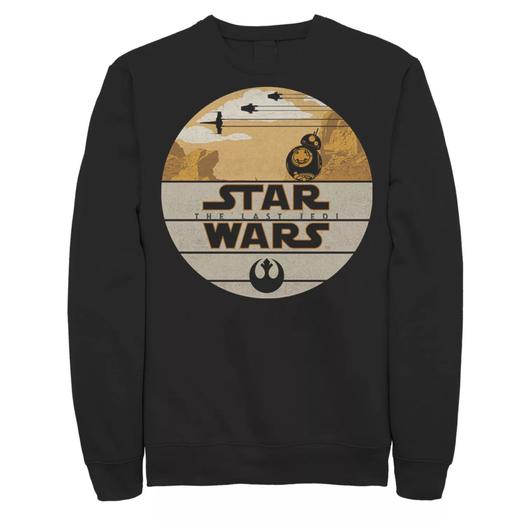 Мужской: толстовка с логотипом The Last Jedi BB-8 в стиле ретро Desert Roll Star Wars