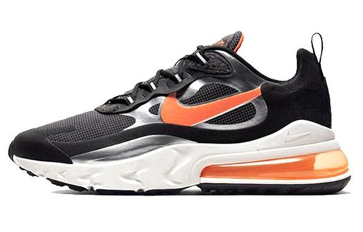 Кроссовки Nike Air Max 270 React, черный/оранжевый