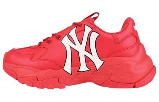 Кроссовки MLB Big Ball Chunky Chunky Sneakers Unisex Low-Top Red