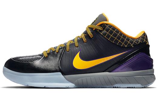 Кроссовки Nike Zoom Kobe 4 Protro, черный/желтый