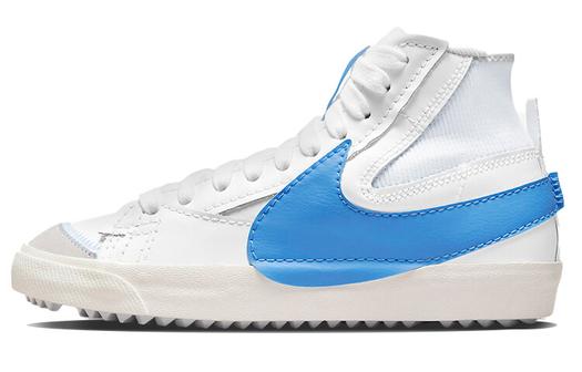 Кроссовки Nike Blazer Mid '77 Jumbo, белый/голубой