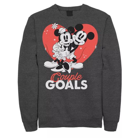 Мужской свитшот Disney Mickey & Minnie Mouse Para Goals Licensed Character