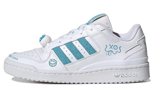 Adidas Originals x Andre Saraiva FORUM Low Classic Smile Кроссовки с принтом