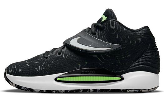 Кроссовки Nike KD 14, черный/зеленый