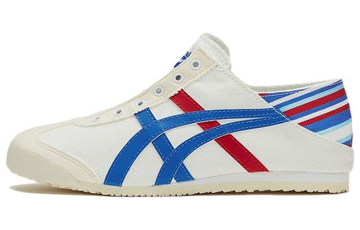 Кроссовки Onitsuka Tiger Mexico 66 Unisex, белый/синий/красный