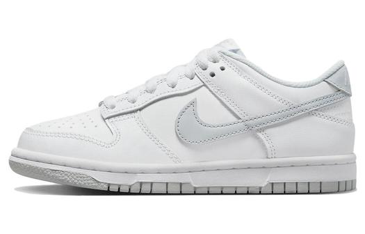 Кроссовки Nike Dunk Low, белый/светло-серый