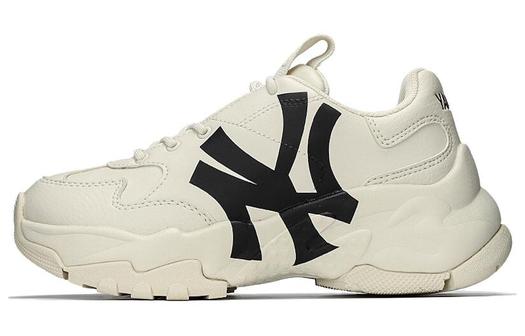 Кроссовки MLB Big Ball Chunky "New York Yankees" Beige Black
