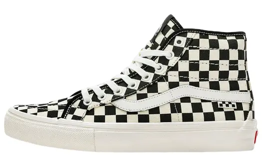 Кроссовки Vans SK8-HI Blackwhite
