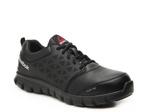 Ботинки Reebok повседневные с круглым носком, черный