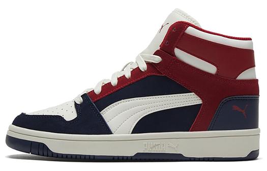 Кеды Puma Rebound Skateboarding Unisex, белый/темно-синий/красный