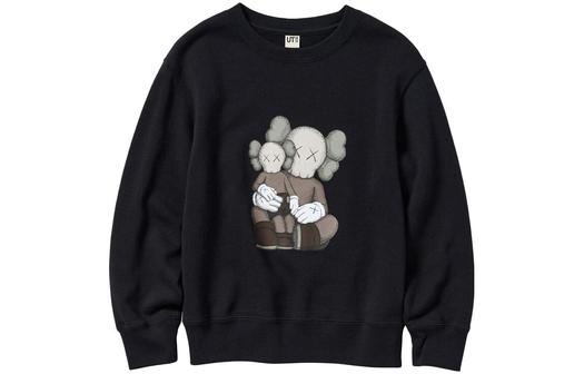 Толстовка Uniqlo унисекс, черная