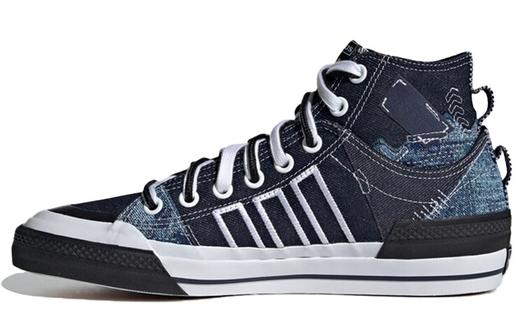 Кроссовки Adidas Originals Originals Nizza Hi Dl 'Blue White'