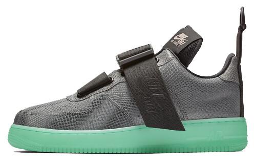 Кроссовки Nike Air Force 1 Utility Odell Beckham Jr, серый/зеленый