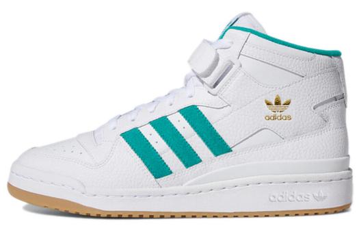 Кроссовки Adidas Originals Forum Mid White Teal