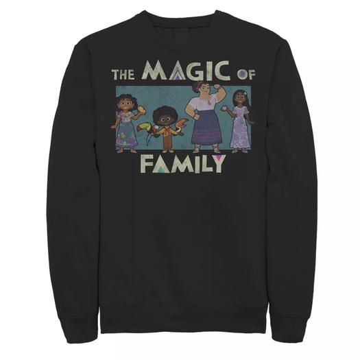 Мужской свитшот Disney Encanto The Maic Of Family с групповым портретом Licensed Character