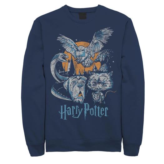 Мужской свитшот с плакатом «Гарри Поттер Ночь животных» Harry Potter