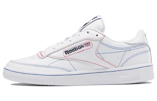 Кроссовки Reebok Club C 85 Bape White Contrast Stitch