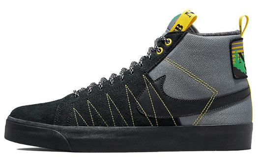 Кроссовки Nike SB Blazer Mid Premium, серый/черный