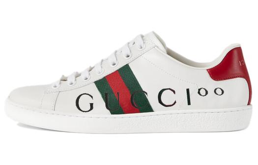 Кроссовки Gucci ACE унисекс, низкие, кожаные
