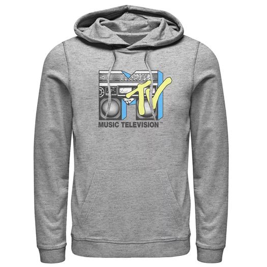 Мужская черно-желтая толстовка с логотипом MTV Boombox Licensed Character